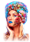 Портрет женщины - bezmaksas png animēts GIF