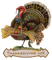 dinde thanksgiving - ingyenes png animált GIF