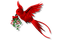 red bird - png gratis GIF animado