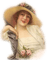 Vintage Woman - bezmaksas png animēts GIF