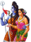 Mahadev Parvati - PNG gratuit GIF animé