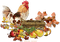 Coq.Poule.Hen.Autumn.Automne.Victoriabea - Free PNG Animated GIF