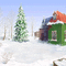 kikkapink animated winter background - Nemokamas animacinis gif animuotas GIF