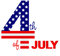 Kaz_Creations USA American Independence Day Text