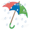 Kaz_Creations Umbrella Rain - Free PNG Animated GIF