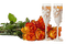 Szampan róże - Free PNG Animated GIF