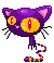 purple kitty - 無料のアニメーション GIF アニメーションGIF
