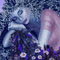 MMarcia gif feminino lilas fundo - GIF animado grátis Gif Animado