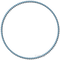soave frame deco circle pearl blue - PNG gratuit GIF animé
