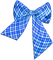 soave deco bow christmas blue - Free PNG Animated GIF