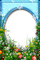 nature oval frame - безплатен png анимиран GIF