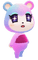 Animal Crossing - Judy - PNG gratuit GIF animé