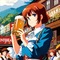 Anime Oktoberfest - zadarmo png animovaný GIF