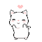 kawaii pixel cat dance - GIF animé gratuit GIF animé