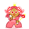 princess cookie - GIF animé gratuit