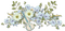 Flowers blue bp - bezmaksas png animēts GIF