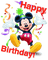 happy birthday mickey mouse deco