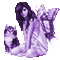 Y.A.M._Fantasy fairy cat purple - Безплатен анимиран GIF анимиран GIF