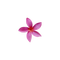 kikkapink deco scrap purple flower - nemokama png animuotas GIF