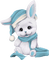 christmas hare by nataliplus - kostenlos png Animiertes GIF