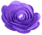 kikkapink deco scrap purple flower - zdarma png animovaný GIF