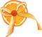 En orange - png gratuito GIF animata