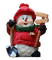 joulu, Christmas, lumiukko, snowman - zdarma png animovaný GIF