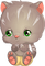 minou-deco-cat-kitten - png gratuito GIF animata