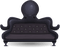 couch - png gratis GIF animado