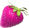 Pink strawberry - PNG gratuit GIF animé