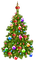christmas tree by nataliplus - png grátis Gif Animado