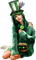 st. Patrick woman  by nataliplus - Free PNG Animated GIF