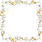 Frame Flowers Yellow - Free PNG Animated GIF