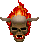 skull torch