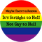 gay to hell - бесплатно png анимированный гифка