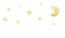 White yellow soft stars deco [Basilslament] - δωρεάν png κινούμενο GIF