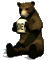 bear bär gif deco tube animal anime animated - GIF animé gratuit GIF animé