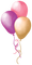 birthday balloons - bezmaksas png animēts GIF