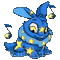 Neopets Starry Cybunny - Δωρεάν κινούμενο GIF κινούμενο GIF
