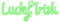 Lucky Irish.Text.Green - KittyKatLuv65 - besplatni png animirani GIF