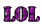 double lol violet - Darmowy animowany GIF animowany gif