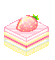 strawberry cake!