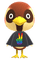 Animal Crossing - Sparro - Free PNG Animated GIF