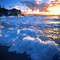 Rena Hintergrund Meer Sonnenuntergang - Free animated GIF Animated GIF