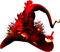 Witch.Hat.Red.Green - nemokama png animuotas GIF