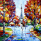 kikkapink autumn paris background animated - Free animated GIF Animated GIF