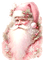 Pink Christmas Santa Claus - PNG gratuit GIF animé