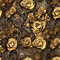 kikkapink gold texture background steampunk - Free PNG Animated GIF