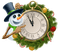 New Year.Horloge.Clock.Reloj.Victoriabea - PNG gratuit GIF animé