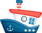 Kaz_Creations Boat Yacht Ship - безплатен png анимиран GIF